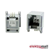 Rj11 6P6C 90 DERECE DİŞİ SOKET 10 ADET