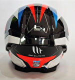 MT Kask Thunder 4sv Valiant A0 Gloss Pearl White - Iç Güneş Vizörlü M