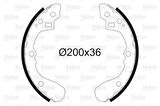 Valeo 562754 Arka Fren Balatası Pabuç Sephia 1996 2001 Shuma 2001- K23N2638Z