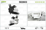 Valeo 582603 Silecek Motoru Arka Citroen C2 09 03-01 10 C3 C3 II 04 02-01 11 C4 11 04-01 11 Peugeot 2 6405.J9
