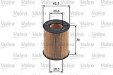 Valeo 586554 Yağ Filtresi Ford Mondeo III 1.8 2.0 1124160