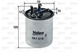 Valeo 587519 Yakıt Filtresi Mercedes A-Serisi W168 Vaneo 414 Vito 638 Sprinter 901 904 6110920101