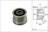 Valeo 588039 Alternatör Kasnağı W202 97-01 W210 98-02 V-Class 638 2 99-03 Vito 638 99-03 Sprinter 00-05 6111550615