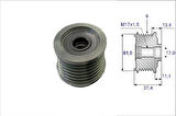 Valeo 588089 Alternatör Gergi Rulmanı Doblo Brava Punto Lancia Alfa Romeo 1.9JTD 9949129