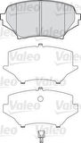 Valeo 598745 Ön Balata Mazda MX5 1.6 1.8I16V 2.0 00 05 Gdb3401 597464 NFY73323ZA