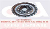 Valeo 801976 Debriyaj Seti Civic 1.5 1988 1998 D15 Motor Cr1.5 1.6 1988- ROVEKE11