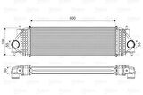 Valeo 818662 Turbo Radyatörü Intercooler Grand Vitara II 1.9 DDIS 05-15 600x207x50 1362067J02