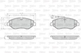 Valeo 872230 Ön Fren Balatası Nissan CABStar 06-12 D1060MB600