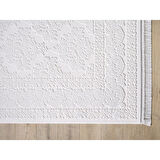 Artemis Halı Vanessa 06151C Krem Retro Motifli Yün Halı