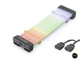 24 Pin Argb Anakart Güç Uzatma Kablosu Bükülebilir 2 Mm 108 Led Siyah ND2812B