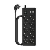 Çoklu Priz 10 lu + 3 USB + 1 Type-C 3680W 16A Anahtarlı Akım Korumalı Uzatma Prizi (2 Metre Kablo) FTR14