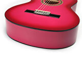 VALENCIA VC104TPKS KLASİK GİTAR, 4/4, PEMBE SUNBURST, SAP ÇELİKLİ