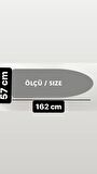 Xxl(57X162 CM) Prestige Ütü Masası Kılıfı Bezi Örtüsü Grey