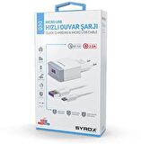 Syrox Syx-Q30 Micro 3A Quıck Hızlı Ev Şarj