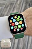 Daniel Klein DKISTE1160 Android/ios Uyumlu Arama Özellikli Yeşil Renk Kordonlu Akıllı Kol Saati ve Bluetooth Kulaklık