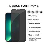 Vendas iPhone 15 Pro Uyumlu (15 Pro) Gizlilik Serisi Mat Privacy Nano Hayalet Ekran Koruyucu