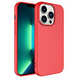 Vendas iPhone 14 Pro Max (14 Pro Max Uyumlu) W-Lansman Serisi İçi Kadife İpek Dokulu Lansman Kılıf + 5D Cam Ekran Koruyucu