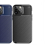 Vendas iPhone 14 Pro Uyumlu Karbon Fiber Tasarımlı Kamera Çıkıntılı Darbe Dirençli Kılıf + 5D Cam Ekran Koruyucu