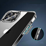 Vendas iPhone 14 Pro Uyumlu (14 Pro) First Serisi Sgs Darbe Lisanslı Şeffaf Kılıf + Seramik Nano Ekran Koruyucu