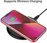 Vendas iPhone 14 Plus Uyumlu (14 Plus) Simple Serisi Kamera Korumalı Soft Şeffaf Silikon Kılıf + 5D Cam Ekran Koruyucu