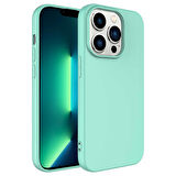 Vendas iPhone 14 Pro Max Uyumlu (14 Pro Max) W-Lansman Serisi İçi Kadife İpek Dokulu Lansman Kılıf + Kamera Lens Koruyucu