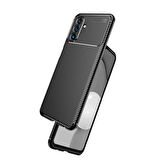 Vendas Samsung A04S Uyumlu Deep Dizayn Auto Focus Tasarımlı Karbon Dizayn Kılıf