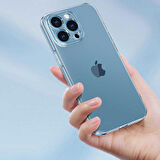 Vendas iPhone 14 Pro Max Uyumlu (14 Pro Max) Vasif Serisi Glitter Elektroplated Şeffaf Sert PC Kılıf