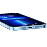 Vendas iPhone 14 Pro Max Uyumlu (14 Pro Max) Pilas Serisi Elektroplated Sert PC Renkli Çerçeveli Silikon Kılıf