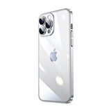 Vendas iPhone 14 Pro Max Uyumlu (14 Pro Max) Pilas Serisi Elektroplated Sert PC Renkli Çerçeveli Silikon Kılıf