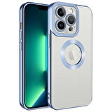 Vendas iPhone 14 Pro Max Uyumlu (14 Pro Max) Omega Serisi Kamera Korumalı Logo Gösteren Fit Kılıf