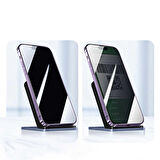 Vendas iPhone 14 Pro Max Uyumlu (14 Pro Max) Korp Privacy Hayalet Cam Ekran Koruyucu