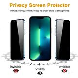 Vendas iPhone 14 Pro Uyumlu (14 Pro) Davin Serisi Mat Privacy Hayalet Seramik Nano Ekran Koruyucu