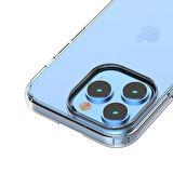 Vendas iPhone 14 Pro Uyumlu (14 Pro) Coss Serisi Darbe Dirençli Mika Silikon Elektroplated Kılıf