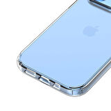 Vendas iPhone 14 Pro Uyumlu (14 Pro) Coss Serisi Darbe Dirençli Mika Silikon Elektroplated Kılıf