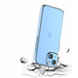 Vendas iPhone 14 Uyumlu ( iPhone 14 ) Coss Serisi Darbe Dirençli Mika Silikon Elektroplated Kılıf