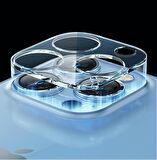 Vendas iPhone 13 Pro Max Uyumlu (13 Pro Max) Temperli Cam Şeffaf Kamera Lens Koruyucu