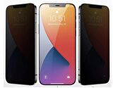 Vendas iPhone 14 Uyumlu Bilvis serisi Privacy tam kaplama hayalet Cam ekran koruyucu 
