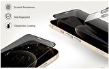 Vendas iPhone 14 Uyumlu Bilvis serisi Privacy tam kaplama hayalet Cam ekran koruyucu 