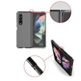 Vendas Samsung Galaxy Z Fold 3 Uyumlu Wall Serisi Airbag Köşeli Nitro Anti-Shock Silikon Kılıf