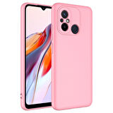 Vendas Xiaomi Redmi 12C Uyumlu Lansman Serisi Yumuşak Dokulu Çizilmeyi Önleyen Kadife İç Yüzeyli Silikon Kılıf