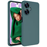 Vendas Realme C55 Uyumlu W-Lansman Serisi Içi Kadife Ipek Dokulu Lansman Kılıf