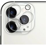 Vendas iPhone 14 Pro Max Uyumlu (14 Pro Max) Temperli Cam Şeffaf Kamera Lens Koruyucu