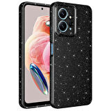 Vendas Xiaomi Redmi Note 12 4G Uyumlu Koton Serisi Kamera Korumalı Simli Lüks Silikon Kılıf