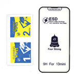 Vendas iPhone 15 Plus Uyumlu (15 Plus) Rika Serisi Hardness Premium Temperli Cam Ekran Koruyucu