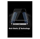 Vendas iPhone 14 Pro Max Uyumlu Anti-Statik 9D Full Cover Temperli Cam Ekran Koruyucu