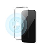Vendas iPhone 14 Pro Max Uyumlu Anti-Statik 9D Full Cover Temperli Cam Ekran Koruyucu