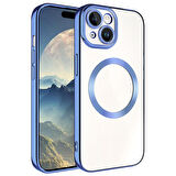 Vendas iPhone 15 Plus Uyumlu Veve Serisi Wireless Şarj Destekli Kamera Lens Korumalı Magic Smooth Silikon Kılıf