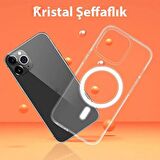Vendas iPhone 15 Uyumlu ( iPhone 15 ) Magsafe Şarj Destekli Darbe Dirençli Fit Hard Silikon Kılıf