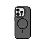 Vendas iPhone 15 Pro Max Uyumlu Felix Serisi Magsafe Şarj Özellikli Kamera Korumalı Mat Drop Magic Silikon Kılıf