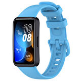 Vendas Huawei Band 8 Uyumlu Kademe Ayarlı Klasik Silikon Kordon ( SAAT DEĞİLDİR )